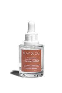 MAY&CO. Cilt Aydınlatıcı, Leke Karşıtı Ve Yaşlanma Etkilerine Karşı C Vitamini Serum