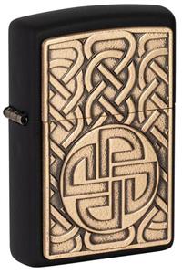 Zippo Norse Antique Brass Emblem Çakmak