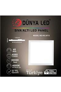 DÜNYA LED Hs.207/2 48w Sıva Altı60x60 Backlight Ledpanel 4000k Ilık Beyaz Işık