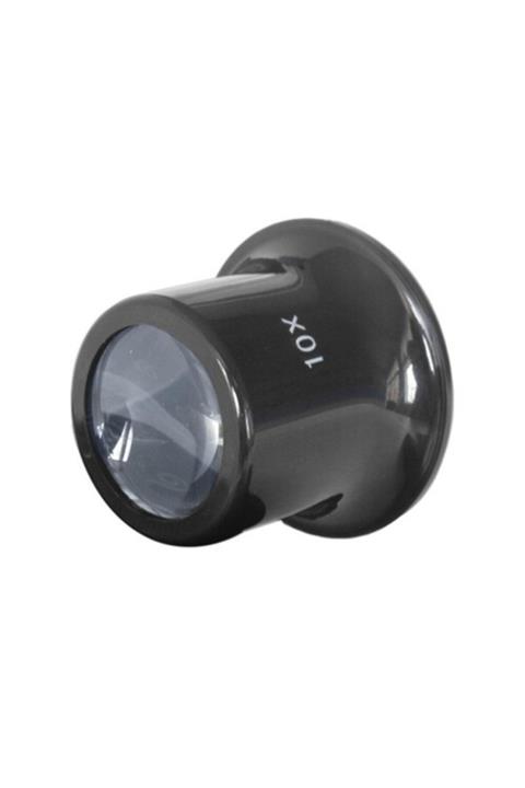 OEM 10x Büyütmeli,saat,takı Onarım Için Cam Lensli Optik Göz Büyüteç
