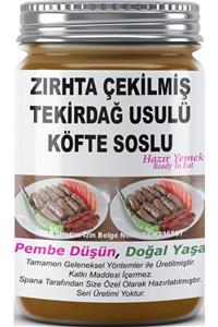 SPANA Zırhta Çekilmiş Tekirdağ Usulü Köfte Soslu Ev Yapımı Katkısız 330gr