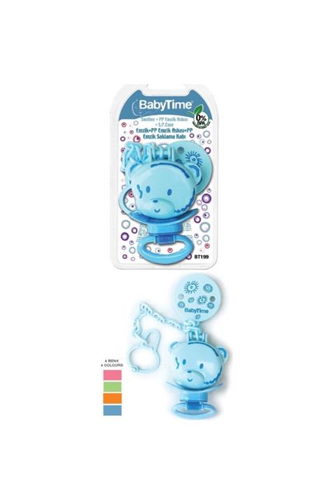 Babytime Emzik Saklama Kabı + Emzik Askısı + Emzik