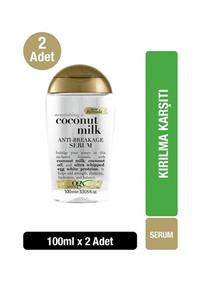 OGX Besleyici Ve Kırılma Karşıtı Coconut Milk Serum 100 ml X2