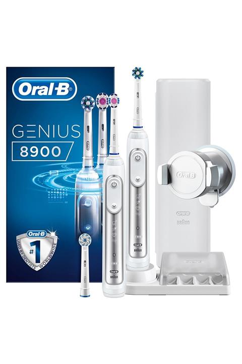 OralB Genius Pro 8900 Şarj Edilebilir Diş Fırçası 2 Li Avantaj Paketi
