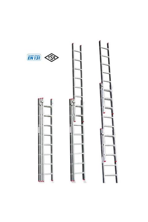 Cömert Alüminyum Merdiven 3*2 Ptt(ASM.09) (2*3=6 MT)