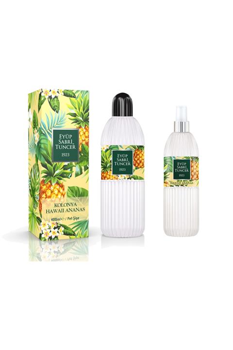 Eyüp Sabri Tuncer Hawaii Ananas 400ml + Sprey Kolonya 150 Ml