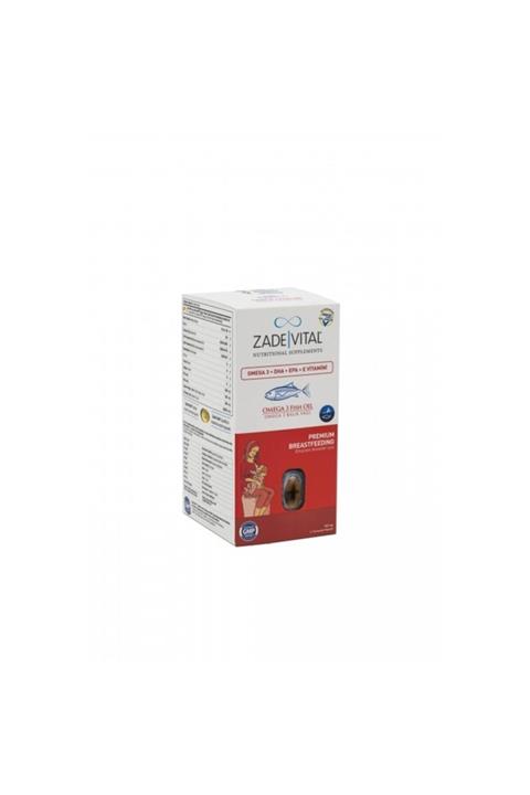 Zade Vital Omega 3 Emziren Anne 50 Kapsül