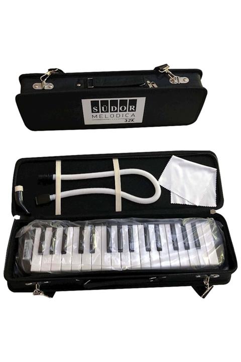 Südor Siyah 32 Tuşlu Siyah Çantalı Melodika