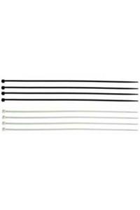 AKSUFEZ Siyah Kablo Bağı Cırt Kelepçe 25cm 3.6*250mm