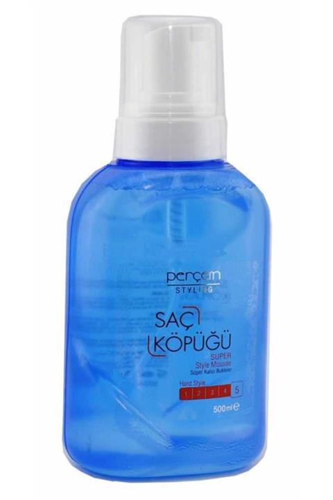 AntBls Perçem Sıvı Saç Köpüğü Süper Kalıcı Bukle 500 ml