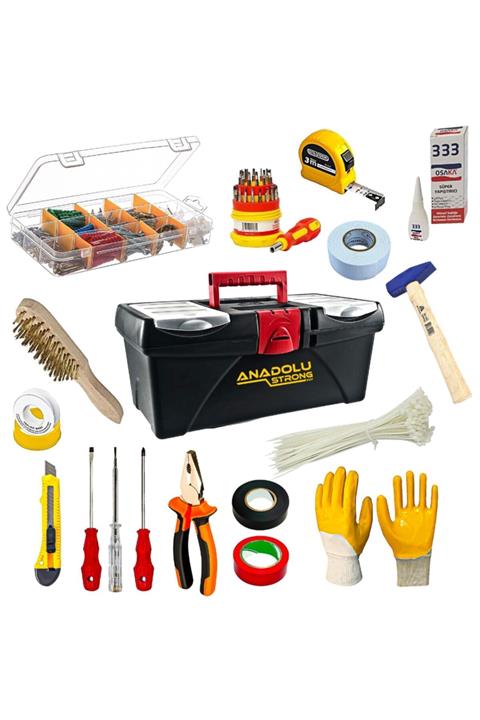 Anadolu Strong 386 Parça El Aleti Dolu Takım Seti