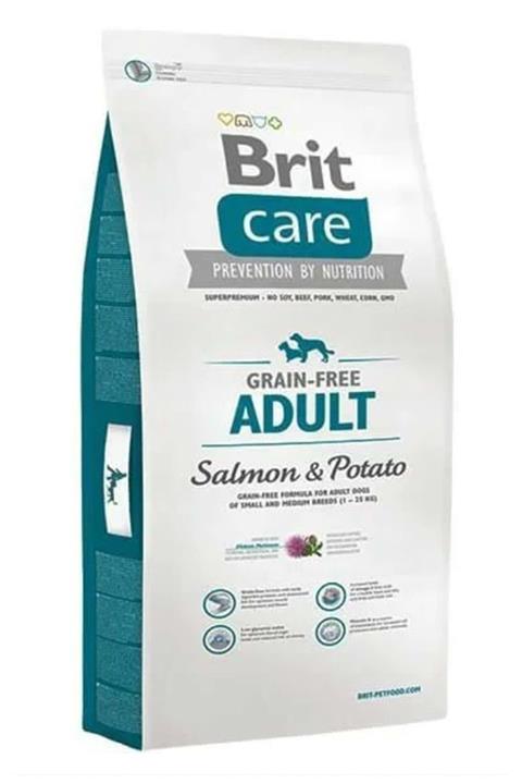 Brit Care Tüm Irklar Için Somonlu Ve Patatesli Tahılsız Yetişkin Köpek Maması 12kg