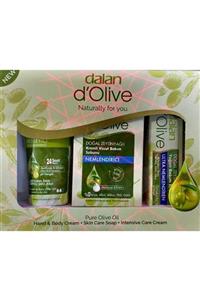 Dalan Krem 20 ml + Sabun + Krem 75 ml Dolive Set