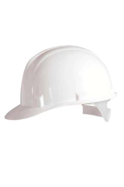 Essafe Unisex Beyaz Plastik Baret