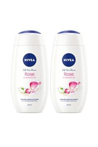 Nivea Rose & Badem Yağlı Yumuşak Bakım Duş Jeli 250 Ml X 2 Adet