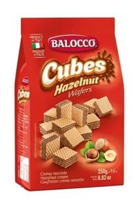 Balocco Hazelnut Wafers Fındıklı Küp Gofret 250 Gr