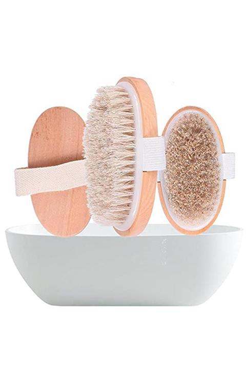 BRCTOPTAN Doğal At Kılı Selülit Fırçası