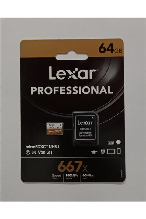 Lexar 64gb Microsdxc Pro 667x Lsdmı64gb667a