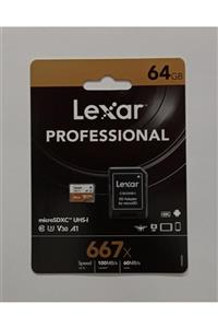 Lexar 64gb Microsdxc Pro 667x Lsdmı64gb667a