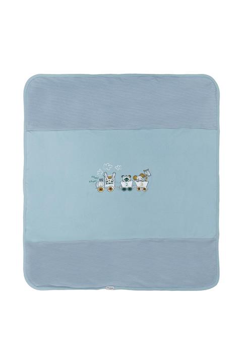 Aziz Bebe Erkek Bebek Çift Katlı Sevimli Hayvan Figürlü Battaniye Azz011413