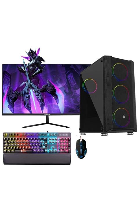 DRAGOS DRx175 i5 10400F 16GB Ram 256GB SSD 4GB RX550 23.8\