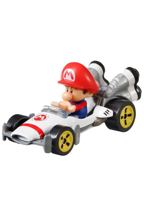 HOT WHEELS Mario Kart Karakter Araçlar Baby Mario Grn12