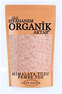 GLŞ ŞİFAHANEM ORGANİK AKTAR Himalaya Tuzu Pembe Kaya Tuzu Toz Öğütülmüş 500 Gr