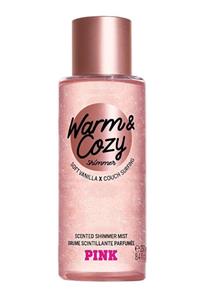 Victoria's Secret Pink Warm & Cozy Shimmer 250 Ml Simli Işıltılı Kadın Vücut Spreyi