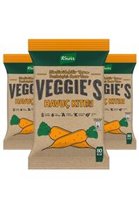 Knorr Veggie's Havuç Kıtırı 25 gr X 3 Adet