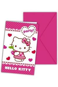 Procos Hello Kitty 6'lı Davetiye