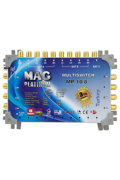MİRGE 10*8 Sonlu Uydu Santrali Mag Platınum
