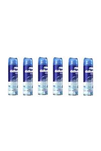 Gillette Series Sensitive Cool 200 ml Tıraş Jeli 6'lı Set