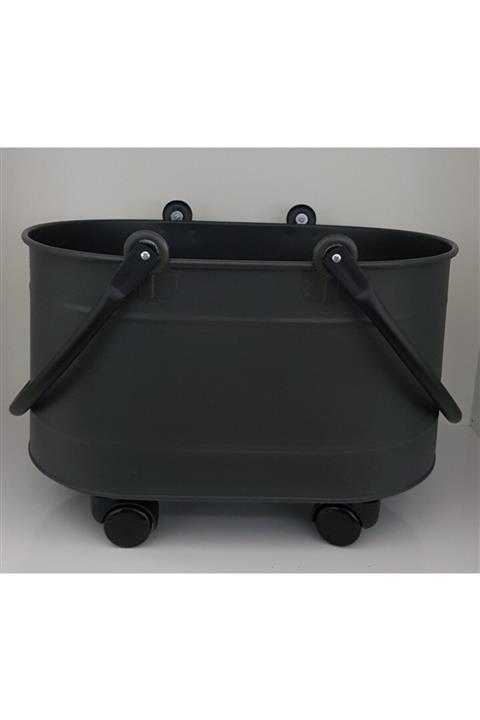 KOCHERHOME Tekerlekli Odun Kovası 50 cm