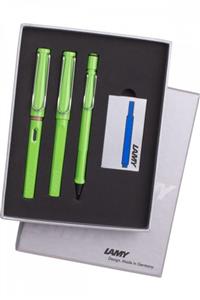 Lamy Safari Kalem Seti 3 Lü Yeşil Tb3-13eydrv