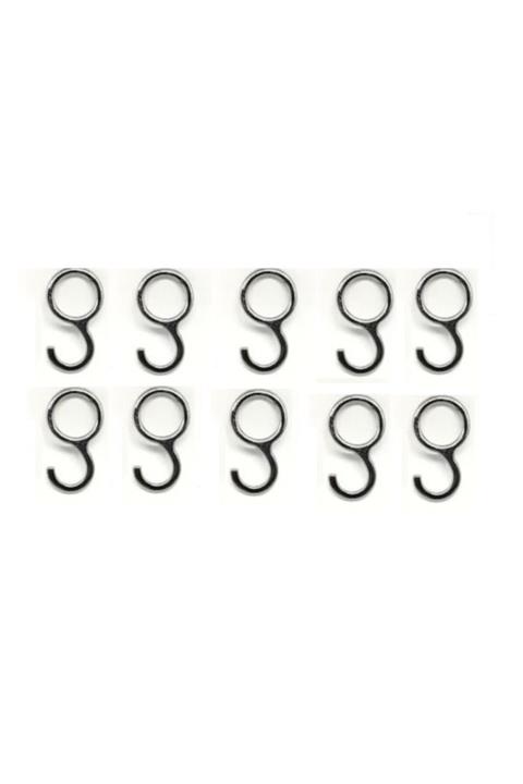 ÇELİKEL Dolap Askı Boru Kancası 10 Adet 25mm