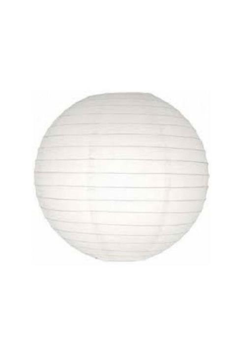 Pi İthalat Dekoratif Çin Feneri – Kağıt Lamba - Beyaz