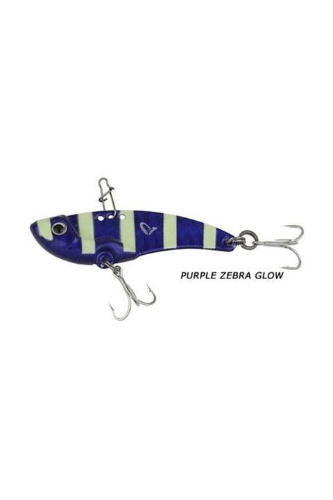 Savage Gear 3d Minnow Vıb Blade 4.5cm 8.5gr Suni Yem Purple Zebra Glow