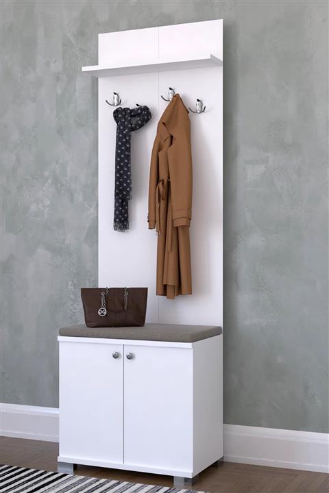 MONTANA Vestiyer Yalı Portmanto Beyaz