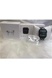 Lavinia Aksesuar Iphone Ve Android Uyumlu Watch Fk88 Siyah Çift Düğme Aktif 2.nesil Airpods Kulaklık