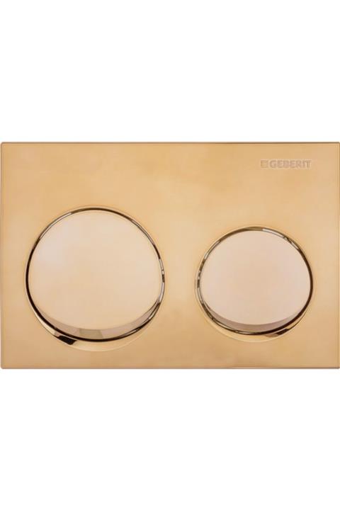 Geberit Alpha Kumanda Paneli Altın Kaplama