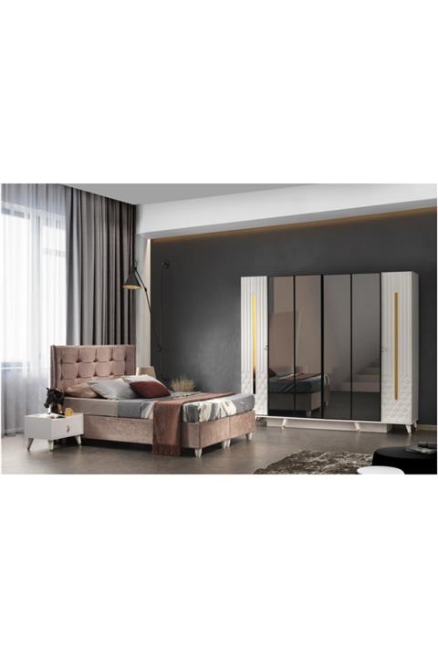 Sarvonni Erkan Mobilya Yeni Trend Pınar Yatak Odası