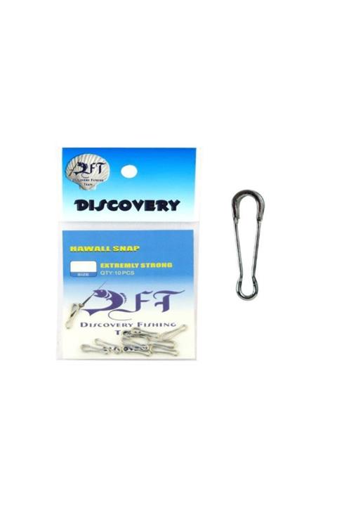 elifeoutdoor Dft Cjs040 Hawai Snap Nikel Klips (10’lu) No:1