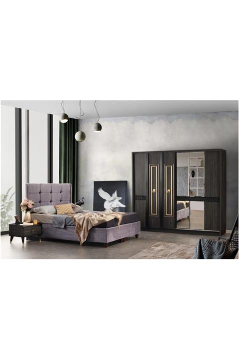 Sarvonni Erkan Mobilya Yeni Trend Akasya Yatak Odası