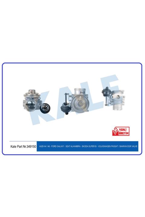 KALE RADYATÖR Egr Valfi A4 A6 00-05 Passat 98-05 Sharan 1.9tdi 349150 Oem No: 038131501aq