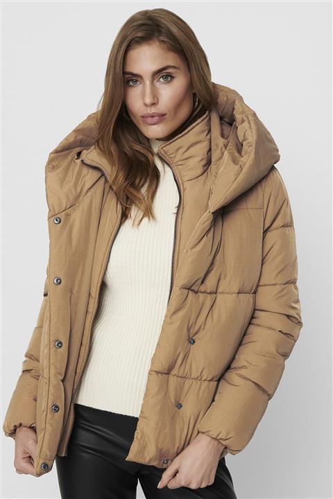 Only Onlsydney Kapüşonlu Şişme Kadın Mont 15231475