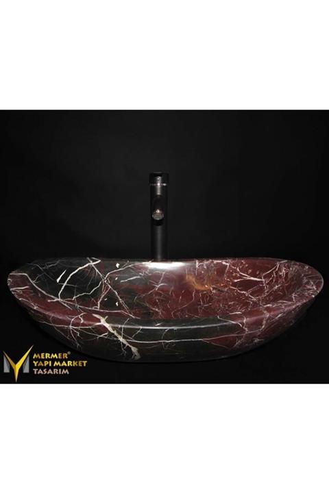 MYM Mermer Yapı Market Tasarım Elazığ Vişne Kayık Lavabo