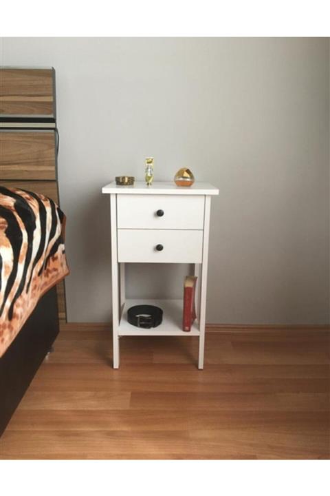 Yavuzlar mobilya Raflı 2 Çekmeceli Komodin