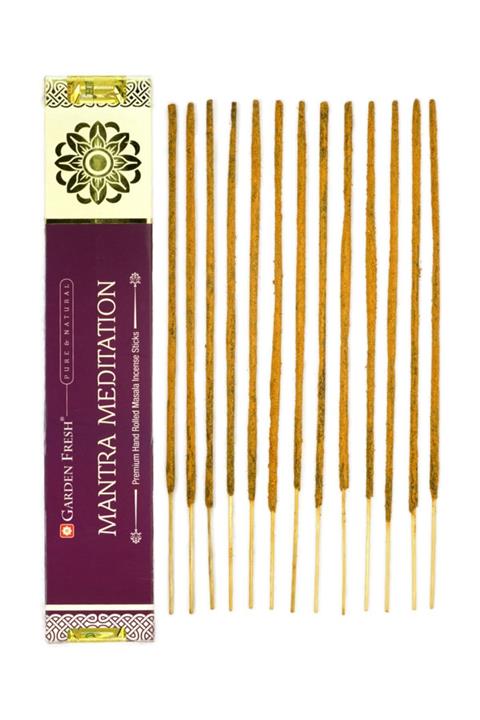 Garden Fresh Incense Mantra Meditation Mantra Meditasyonu Organik Stick Tütsü