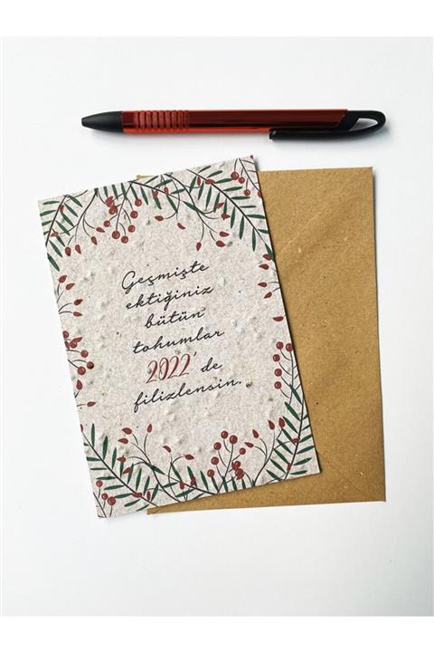 Gökçe'nin Bahçesi Ek Beni Tohumlu Kartpostal Xmas 1
