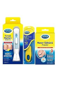 Scholl Ilaçlı Flaster+tırnak Kiti+ Erkeklere Özel Günlük Tabanlık